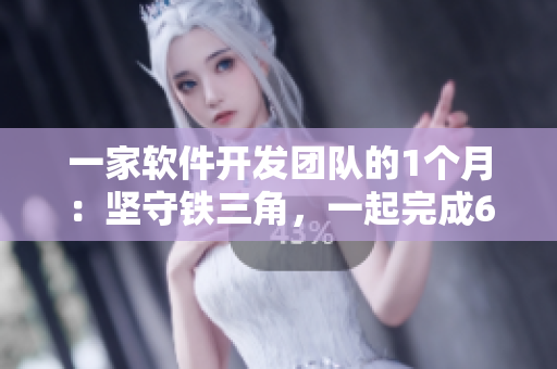 一家軟件開發(fā)團(tuán)隊的1個月：堅守鐵三角，一起完成6個項目