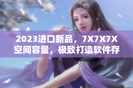 2023進口新品，7X7X7X空間容量，極致打造軟件存儲利器！