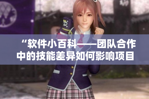 “軟件小百科——團(tuán)隊合作中的技能差異如何影響項目開發(fā)”