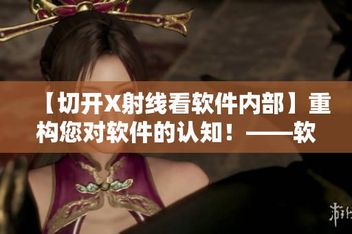 【切開X射線看軟件內(nèi)部】重構(gòu)您對軟件的認(rèn)知！——軟件內(nèi)部簡析