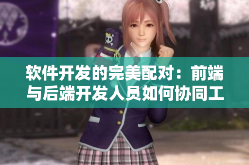 軟件開發(fā)的完美配對(duì)：前端與后端開發(fā)人員如何協(xié)同工作