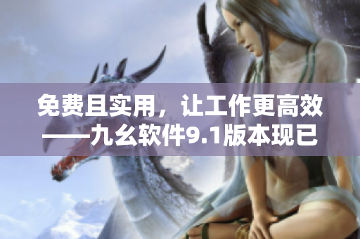 免費且實用，讓工作更高效——九幺軟件9.1版本現(xiàn)已推出！