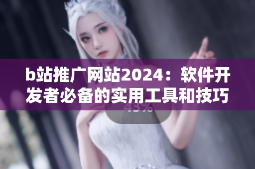 b站推廣網(wǎng)站2024：軟件開發(fā)者必備的實(shí)用工具和技巧