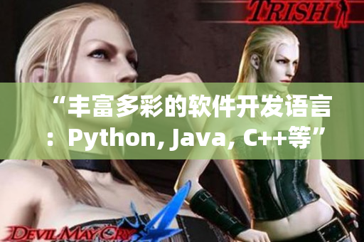 “豐富多彩的軟件開(kāi)發(fā)語(yǔ)言：Python, Java, C++等”