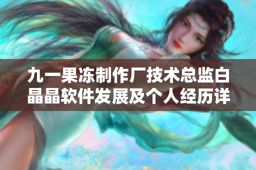九一果凍制作廠技術總監(jiān)白晶晶軟件發(fā)展及個人經(jīng)歷詳解