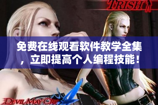 免費(fèi)在線觀看軟件教學(xué)全集，立即提高個(gè)人編程技能！