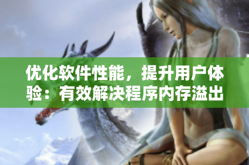 優(yōu)化軟件性能，提升用戶體驗：有效解決程序內(nèi)存溢出問題