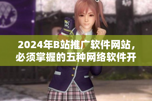 2024年B站推廣軟件網(wǎng)站，必須掌握的五種網(wǎng)絡(luò)軟件開發(fā)技能
