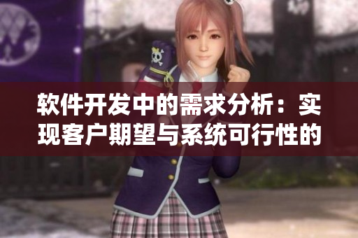 軟件開發(fā)中的需求分析：實(shí)現(xiàn)客戶期望與系統(tǒng)可行性的平衡