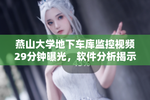 燕山大學地下車庫監(jiān)控視頻29分鐘曝光，軟件分析揭示潛在安全隱患