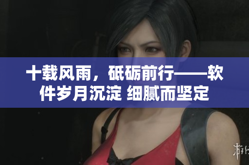 十載風(fēng)雨，砥礪前行——軟件歲月沉淀 細(xì)膩而堅(jiān)定