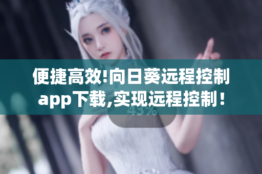 便捷高效!向日葵遠(yuǎn)程控制app下載,實(shí)現(xiàn)遠(yuǎn)程控制！
