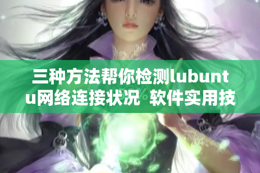 三種方法幫你檢測lubuntu網(wǎng)絡(luò)連接狀況  軟件實(shí)用技巧