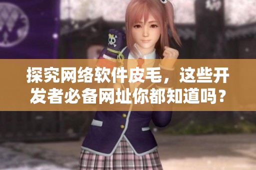 探究網(wǎng)絡(luò)軟件皮毛，這些開發(fā)者必備網(wǎng)址你都知道嗎？