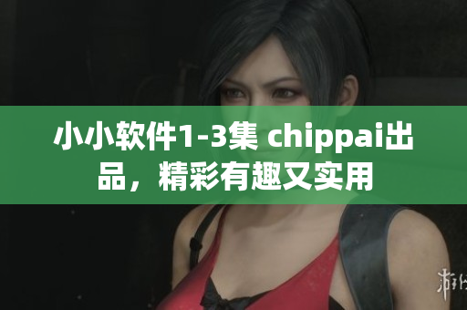 小小軟件1-3集 chippai出品，精彩有趣又實用