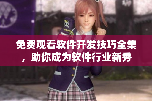 免費(fèi)觀看軟件開(kāi)發(fā)技巧全集，助你成為軟件行業(yè)新秀