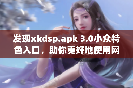 發(fā)現(xiàn)xkdsp.apk 3.0小眾特色入口，助你更好地使用網(wǎng)絡軟件