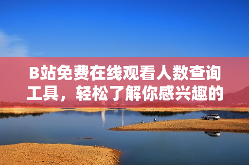 B站免費在線觀看人數(shù)查詢工具，輕松了解你感興趣的網(wǎng)絡(luò)軟件