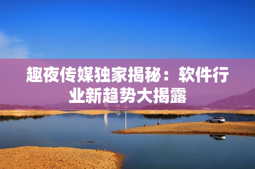 趣夜傳媒獨(dú)家揭秘：軟件行業(yè)新趨勢(shì)大揭露