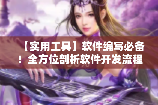 【實用工具】軟件編寫必備！全方位剖析軟件開發(fā)流程！【軟件開發(fā)必讀】