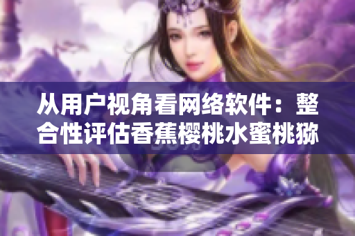 從用戶視角看網(wǎng)絡(luò)軟件：整合性評(píng)估香蕉櫻桃水蜜桃獼猴桃菠蘿的優(yōu)劣