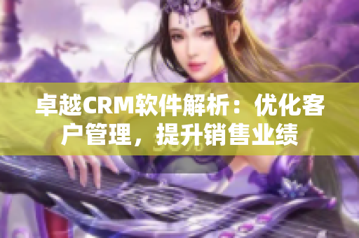 卓越CRM軟件解析：優(yōu)化客戶管理，提升銷售業(yè)績(jī)