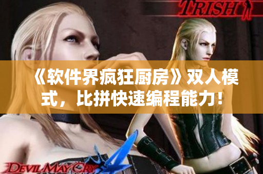 《軟件界瘋狂廚房》雙人模式，比拼快速編程能力！