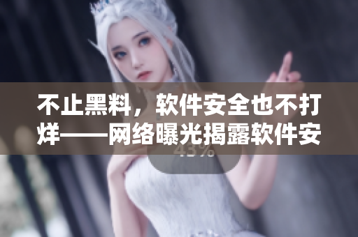 不止黑料，軟件安全也不打烊——網(wǎng)絡(luò)曝光揭露軟件安全漏洞
