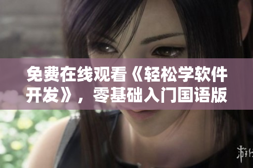 免費(fèi)在線觀看《輕松學(xué)軟件開發(fā)》，零基礎(chǔ)入門國語版教程
