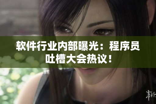 軟件行業(yè)內(nèi)部曝光：程序員吐槽大會熱議！