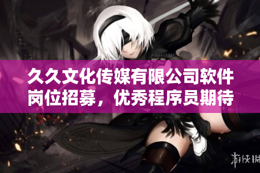 久久文化傳媒有限公司軟件崗位招募，優(yōu)秀程序員期待加入！
