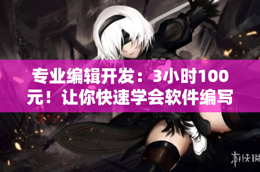 專業(yè)編輯開發(fā)：3小時(shí)100元！讓你快速學(xué)會(huì)軟件編寫技能！