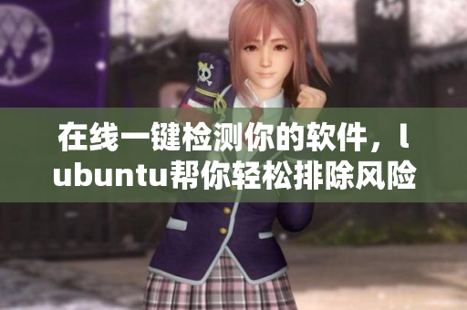 在線一鍵檢測(cè)你的軟件，lubuntu幫你輕松排除風(fēng)險(xiǎn)