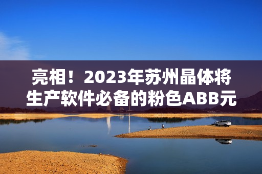 亮相！2023年蘇州晶體將生產(chǎn)軟件必備的粉色ABB元器件
