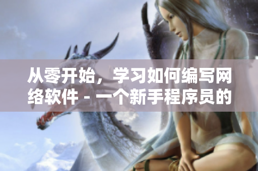 從零開始，學(xué)習(xí)如何編寫網(wǎng)絡(luò)軟件 - 一個(gè)新手程序員的指南