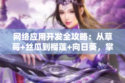 網(wǎng)絡(luò)應(yīng)用開發(fā)全攻略：從草莓+絲瓜到榴蓮+向日葵，掌握軟件開發(fā)核心技術(shù)！