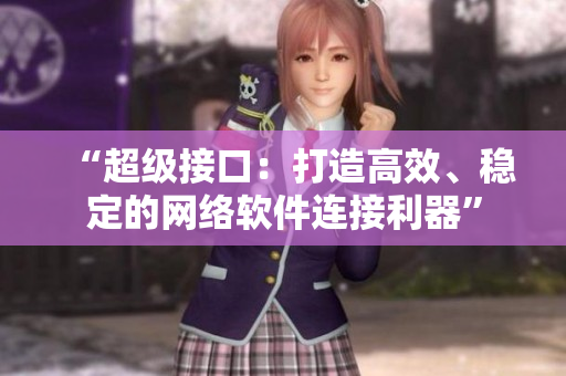 “超級接口：打造高效、穩(wěn)定的網(wǎng)絡(luò)軟件連接利器”