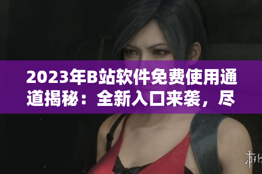 2023年B站軟件免費使用通道揭秘：全新入口來襲，盡享暢快體驗
