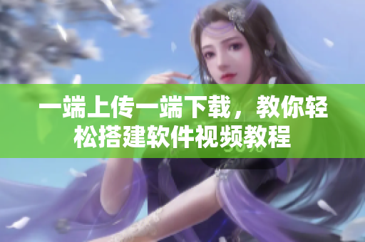 一端上傳一端下載，教你輕松搭建軟件視頻教程