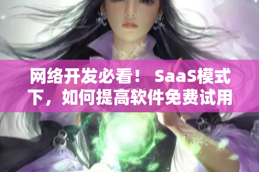 網(wǎng)絡(luò)開(kāi)發(fā)必看！ SaaS模式下，如何提高軟件免費(fèi)試用登錄流程