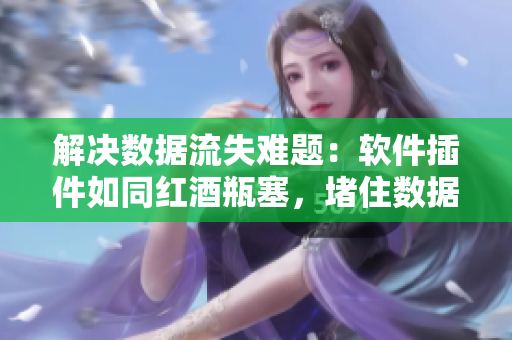 解決數(shù)據(jù)流失難題：軟件插件如同紅酒瓶塞，堵住數(shù)據(jù)流不能流下的漏洞