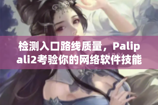 檢測(cè)入口路線質(zhì)量，Palipali2考驗(yàn)?zāi)愕木W(wǎng)絡(luò)軟件技能