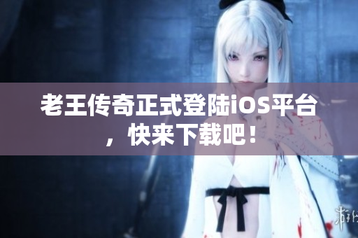 老王傳奇正式登陸iOS平臺，快來下載吧！
