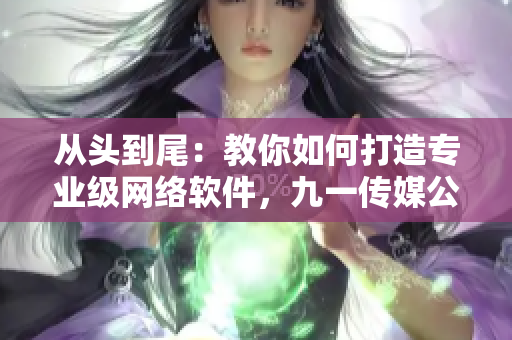 從頭到尾：教你如何打造專業(yè)級網(wǎng)絡軟件，九一傳媒公司做網(wǎng)站的秘訣