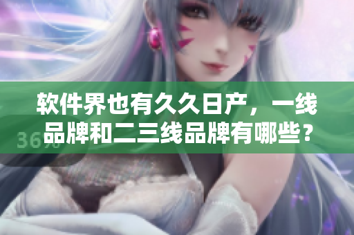 軟件界也有久久日產(chǎn)，一線品牌和二三線品牌有哪些？——探尋軟件品牌差異