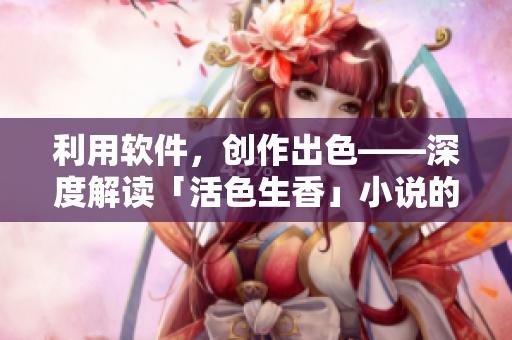 利用軟件，創(chuàng)作出色——深度解讀「活色生香」小說的軟件技術(shù)應(yīng)用
