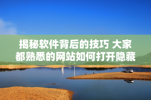 揭秘軟件背后的技巧 大家都熟悉的網(wǎng)站如何打開(kāi)隱藏設(shè)備
