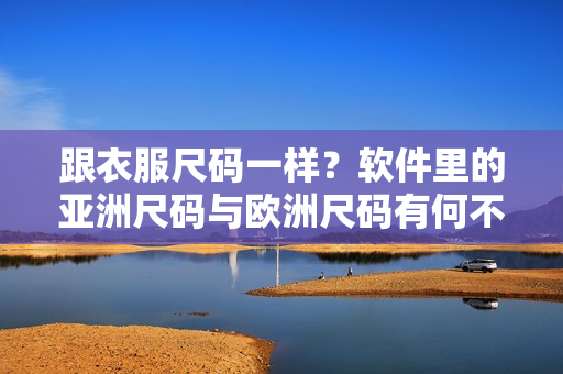 跟衣服尺碼一樣？軟件里的亞洲尺碼與歐洲尺碼有何不同？——軟件編輯探秘