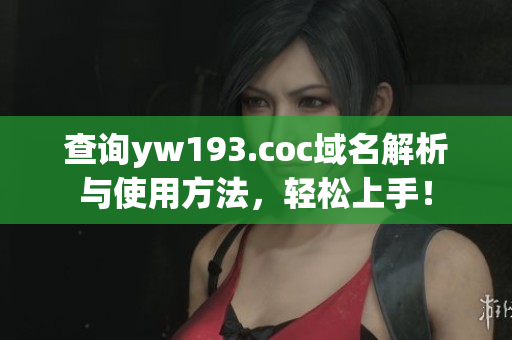 查詢yw193.coc域名解析與使用方法，輕松上手！