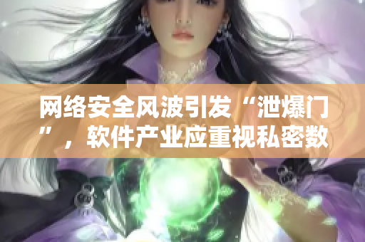 網(wǎng)絡(luò)安全風(fēng)波引發(fā)“泄爆門”，軟件產(chǎn)業(yè)應(yīng)重視私密數(shù)據(jù)保護(hù)